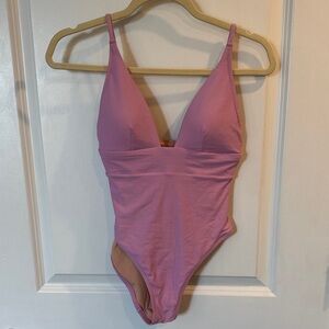 J. Crew Orchid Pink Women’s One Piece Swimsuit Size 4